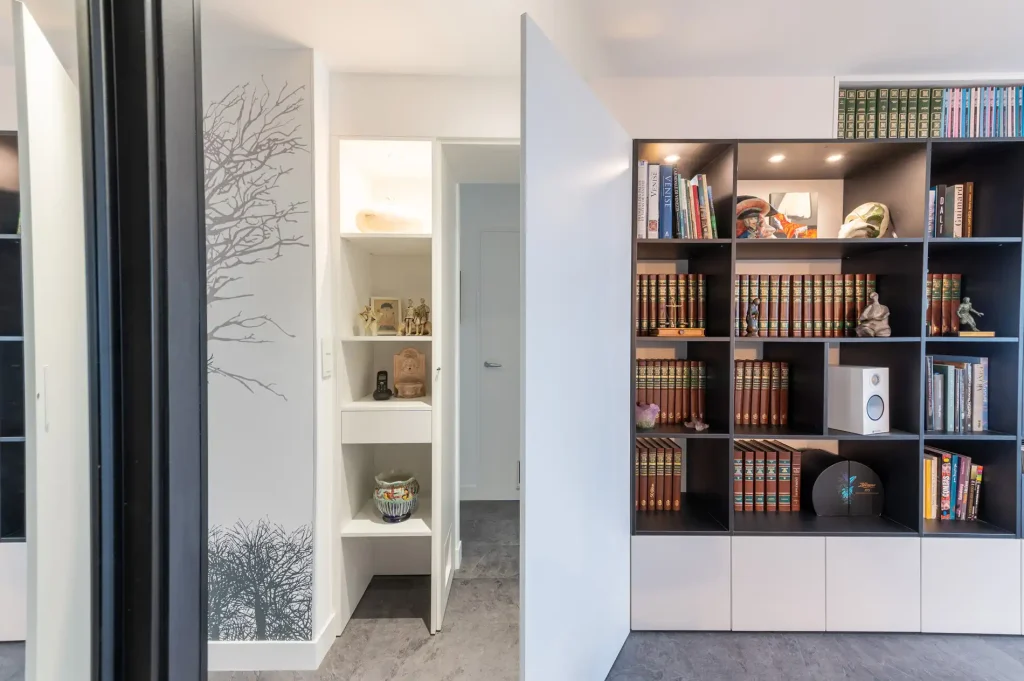 Bibliothèque sur-mesure - Souplet&Lagneaux