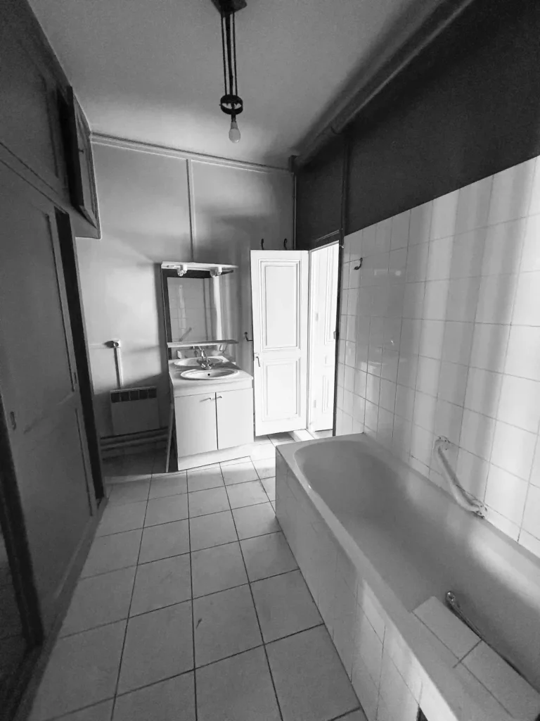 Salle de bain avant travaux