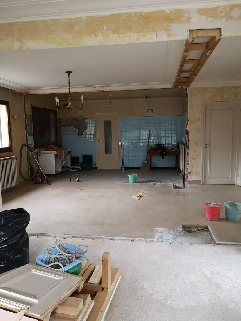 ouverture cuisine sur salon