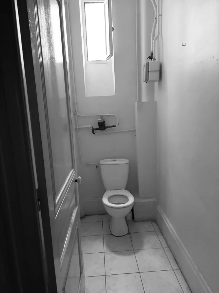 WC en l'état