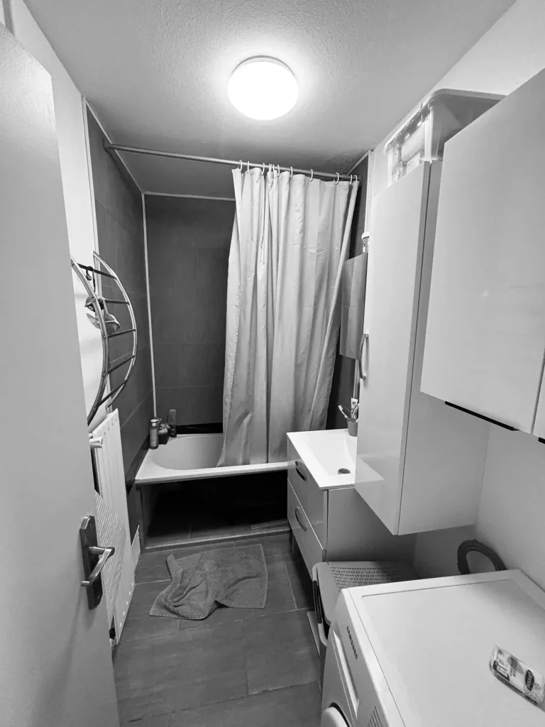 salle de bain à rénover
