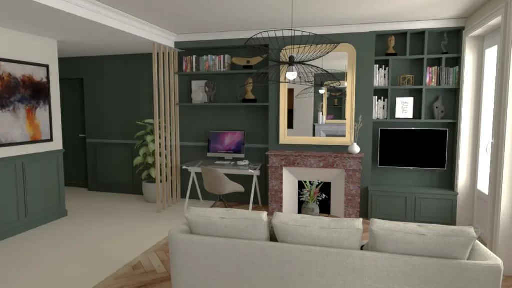 visuel projet salon